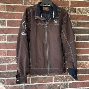 Mens Cowboy Hardware jacket. Purchased at Boot Town in Texas. Like Med to large